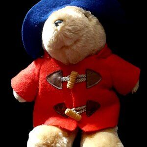 Sears Paddington Teddy Bear Toy Stuffed Animal Plush Pal Mini 7 in - Circa 1980s